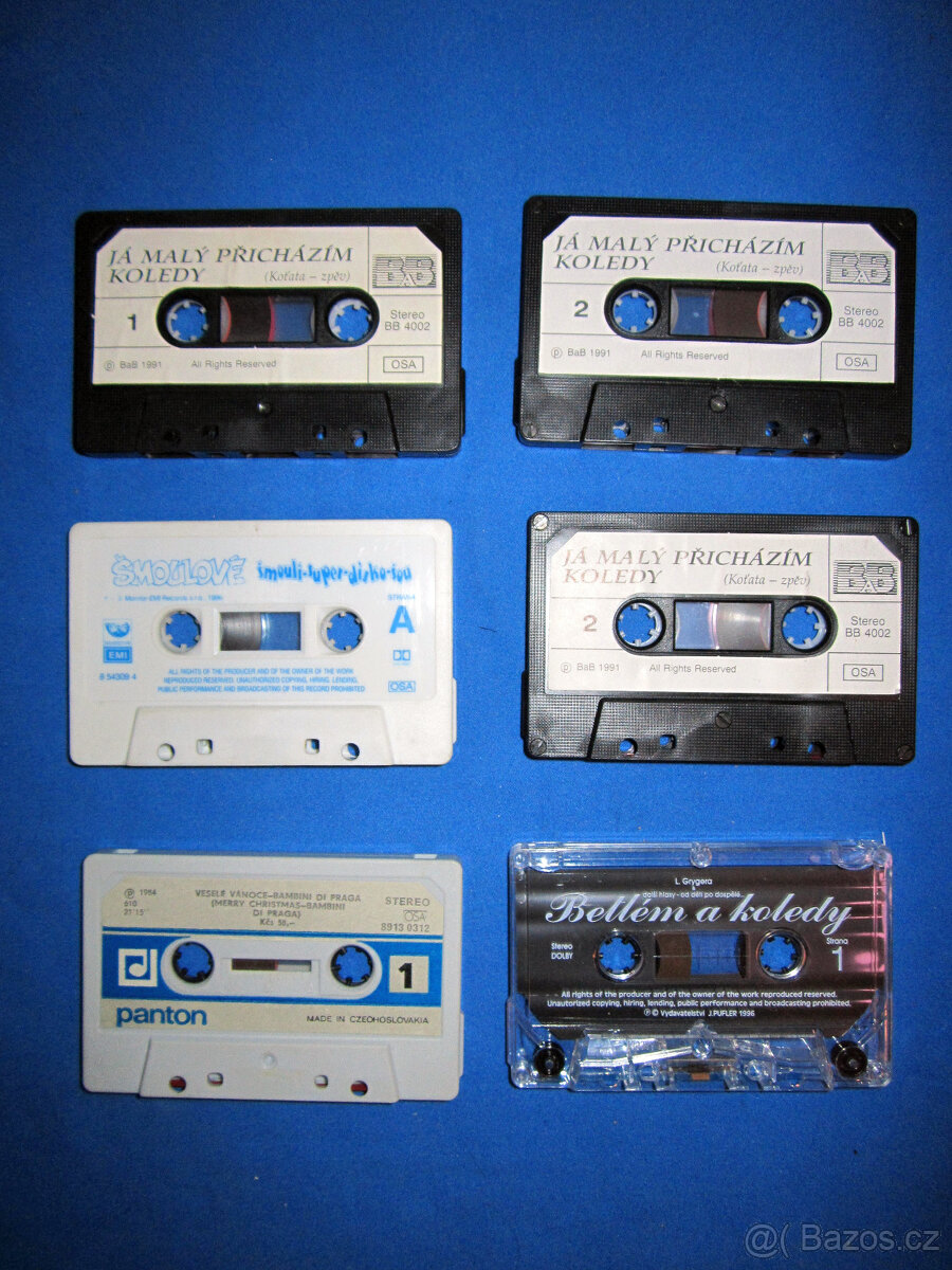 České, pop, a country audiokazety - 13