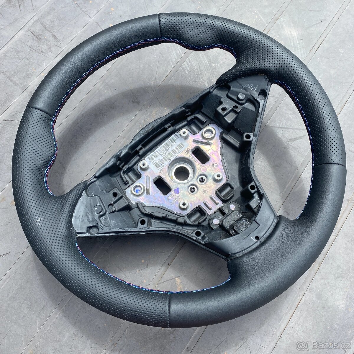 Bmw 5 E60, E61 nový kožený volant - 13