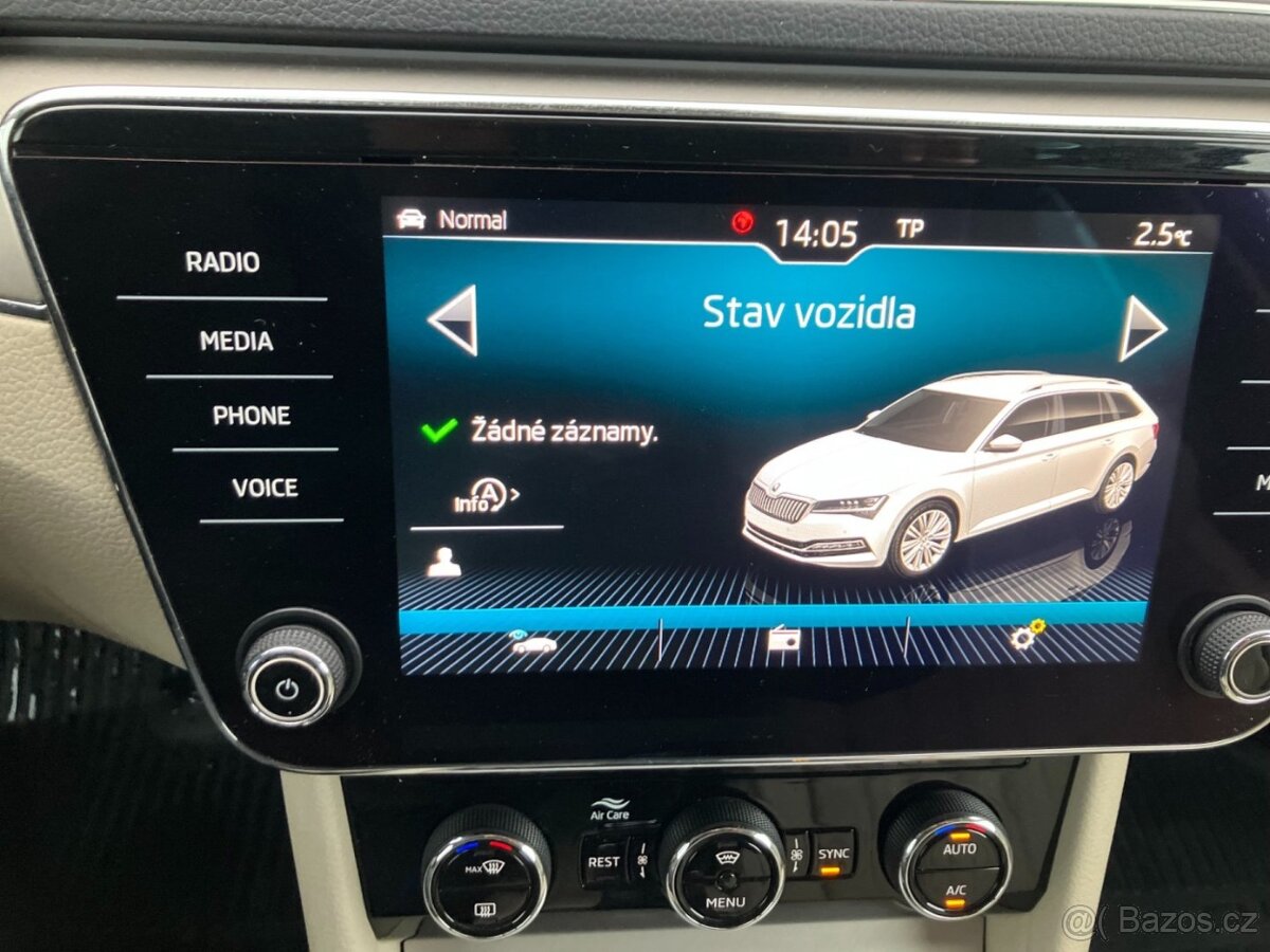 Škoda Superb combi 2.0TDI 110kW L&K /VYSOKÝ STUPEŇ VÝBAVY / - 13