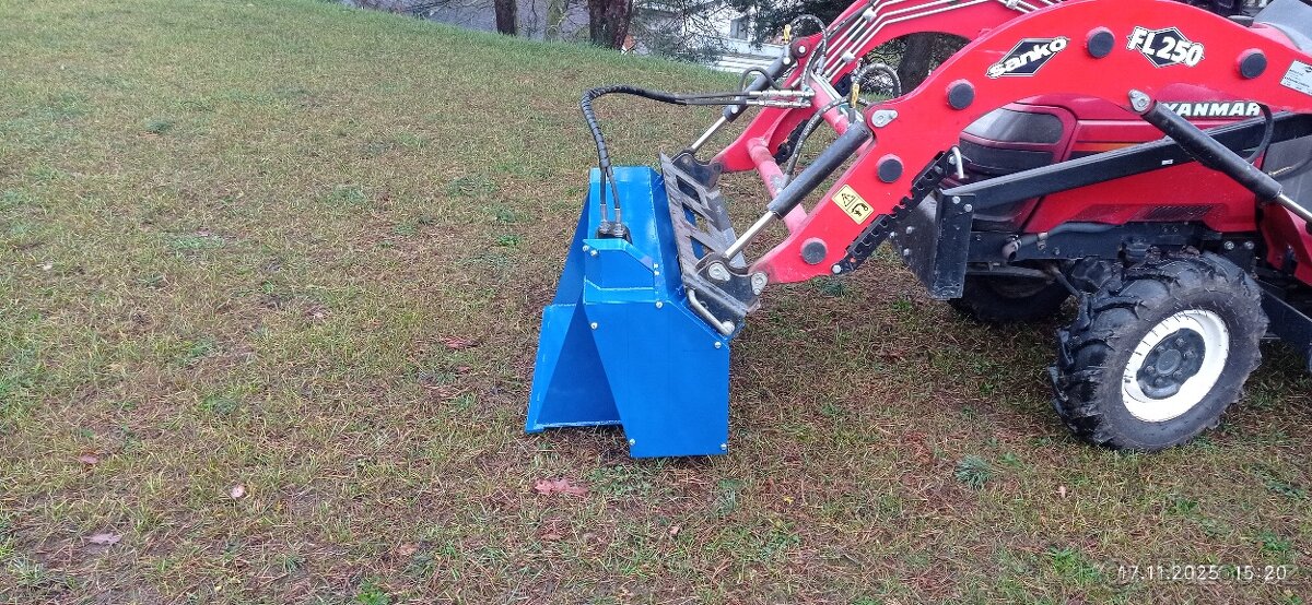 Třídící, kátrovací lopata za malotraktor - 13