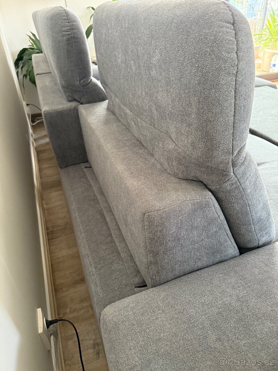 Rozkládací rohová sedací souprava - 13