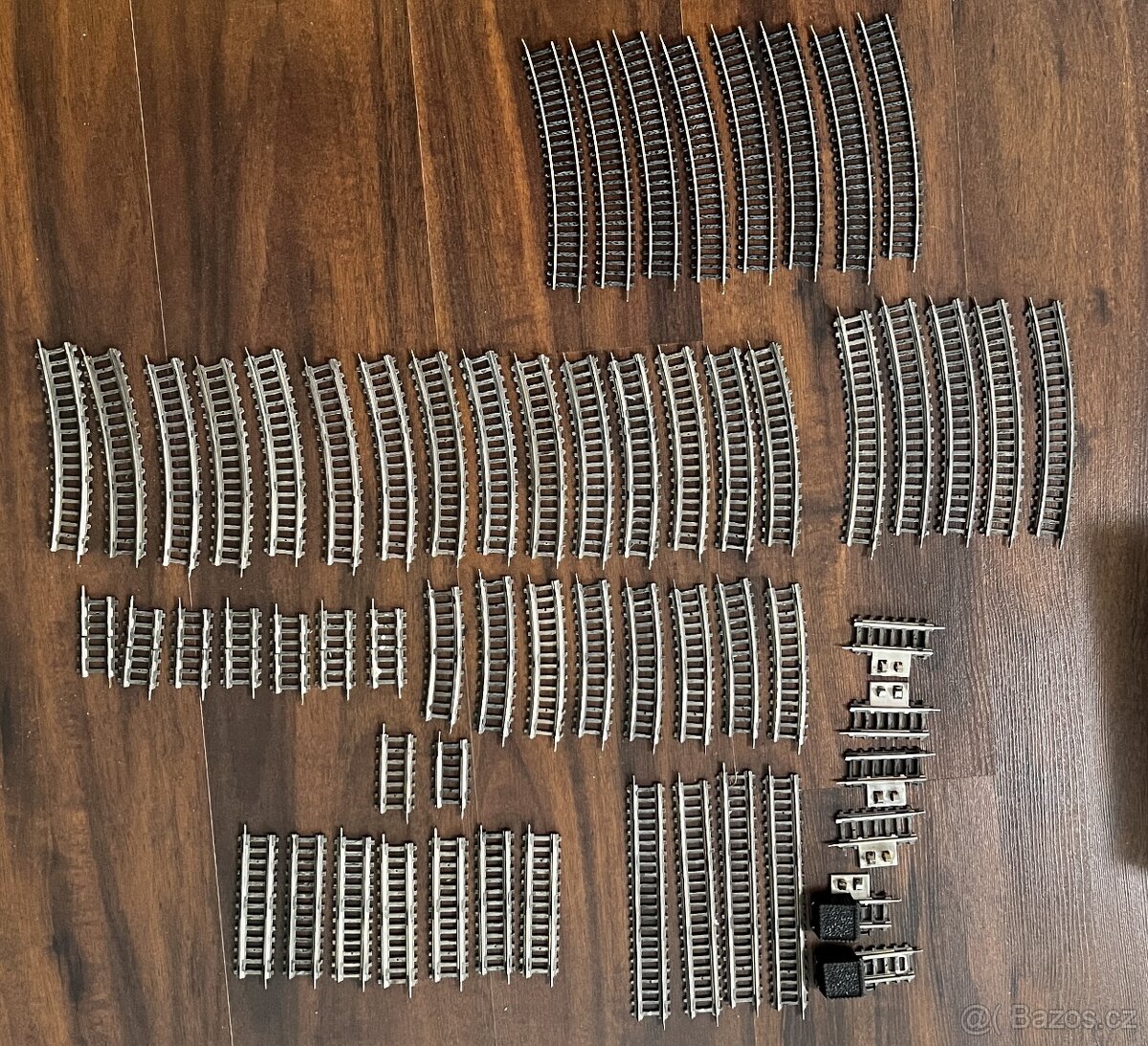 Železnice HO - vláčky, domečky, koleje - 13