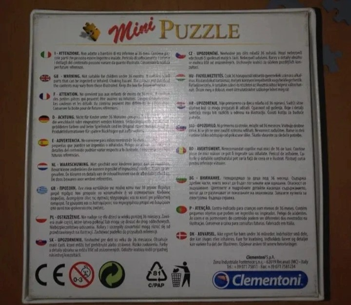 Puzzle - Vlčí rodina s 3D efektem - 13
