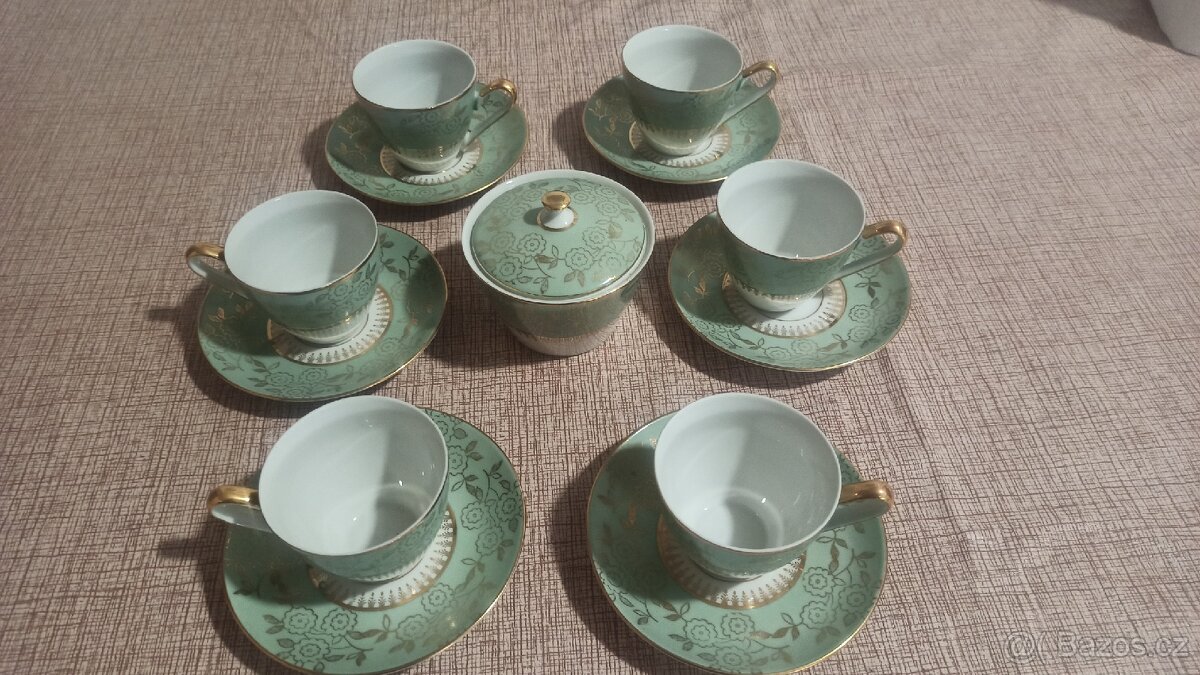 Skleničky porcelán - 13