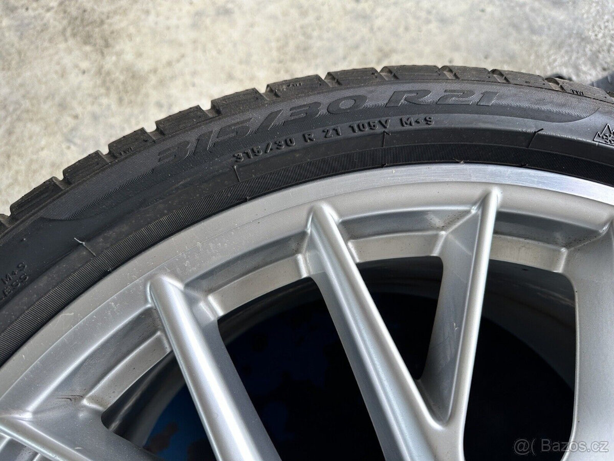 Kompletní zimní kola Porsche Panamera 21 palců 31530 R21 - 13