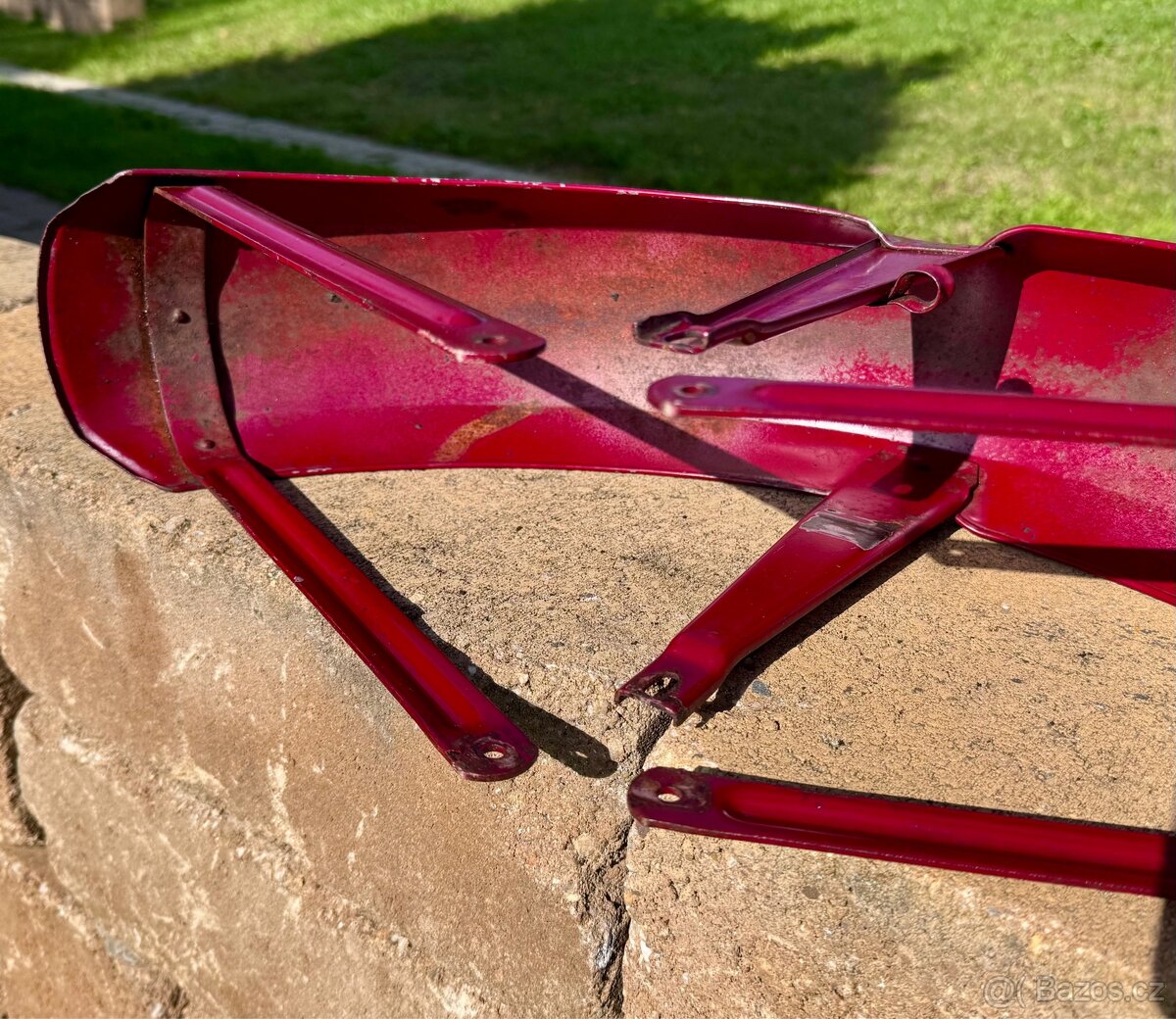 Jawa 350, CZ - přední blatník - 13