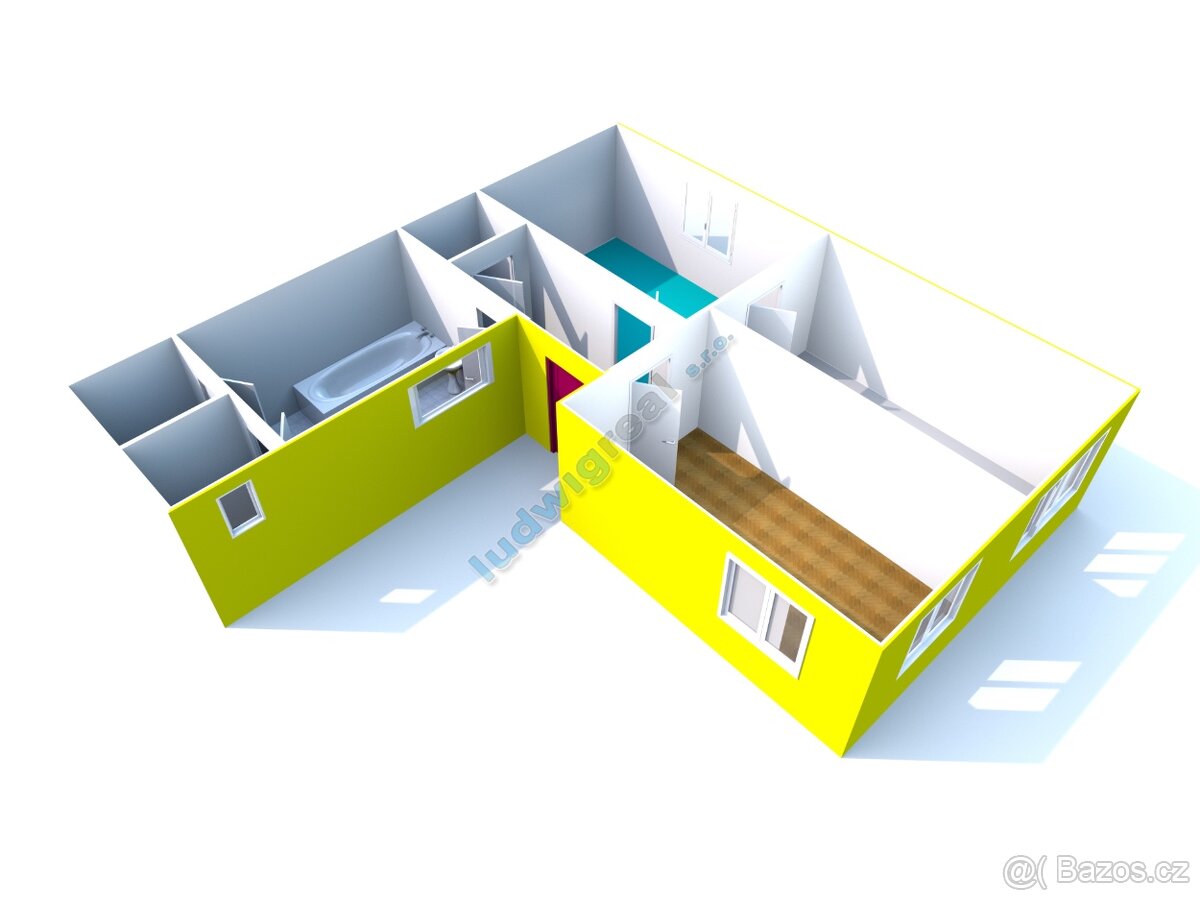 Byt 2+1, 65 m², OV, Borovice u Mukařova – klid a příroda - 13