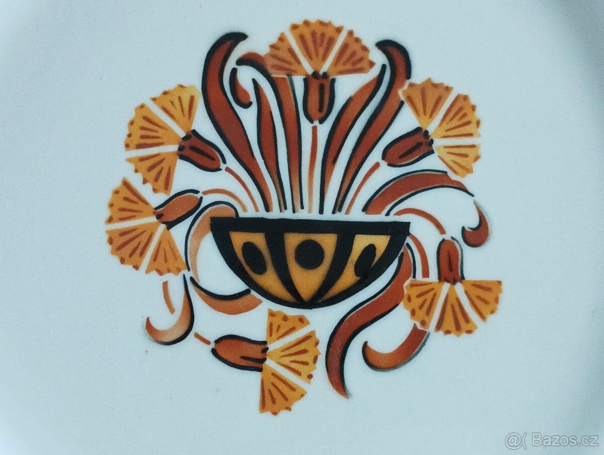 SOUPRAVA ART DECO TALÍŘŮ CREIL ET MONTEREAU FRANCIE - 13