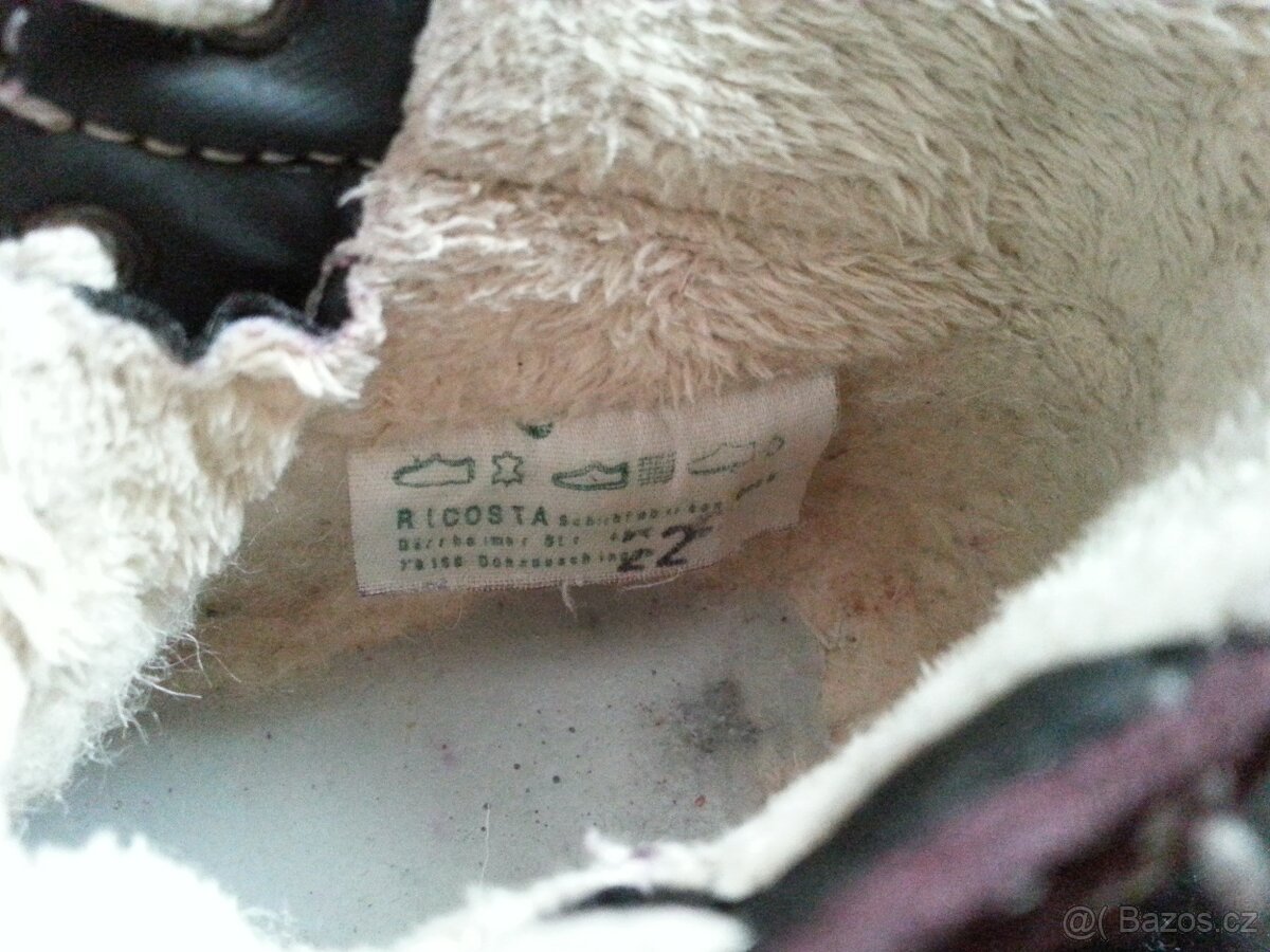 Celoroční obuv Pepino by Ricosta vel. 22 - 13