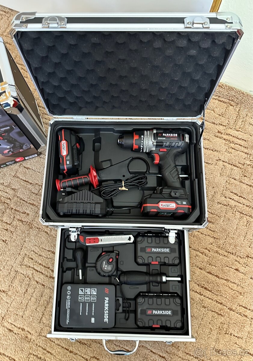 Parkside Performance Aku vrtačka s příklepem -SADA - 13