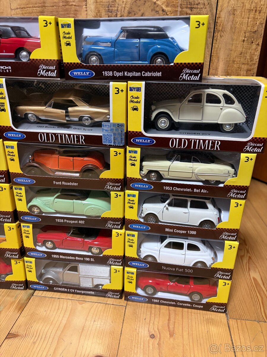 Modely aut welly 66 kusů - 13