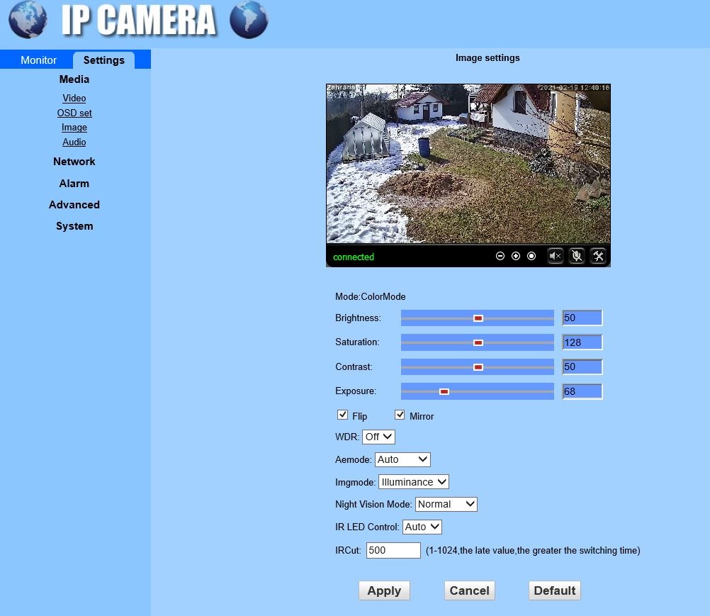 IP Wifi kamera venkovni 5MPix - 13