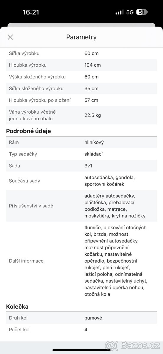 Multifunkční kočárek 3v1 Lionelo LO-MIKA - 13