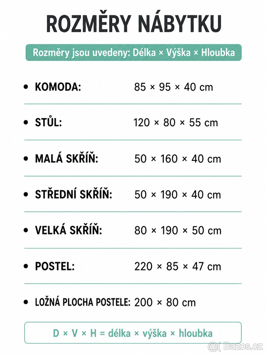 Dětský pokoj - sestava - 13