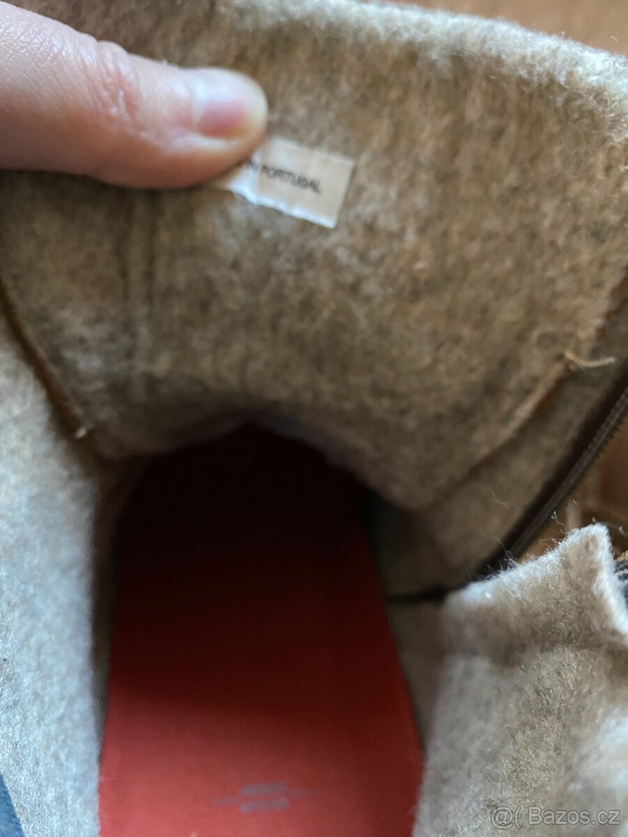 Nové pánské kožené zimní boty Baťa s teplou podšívkou - 44 - 13