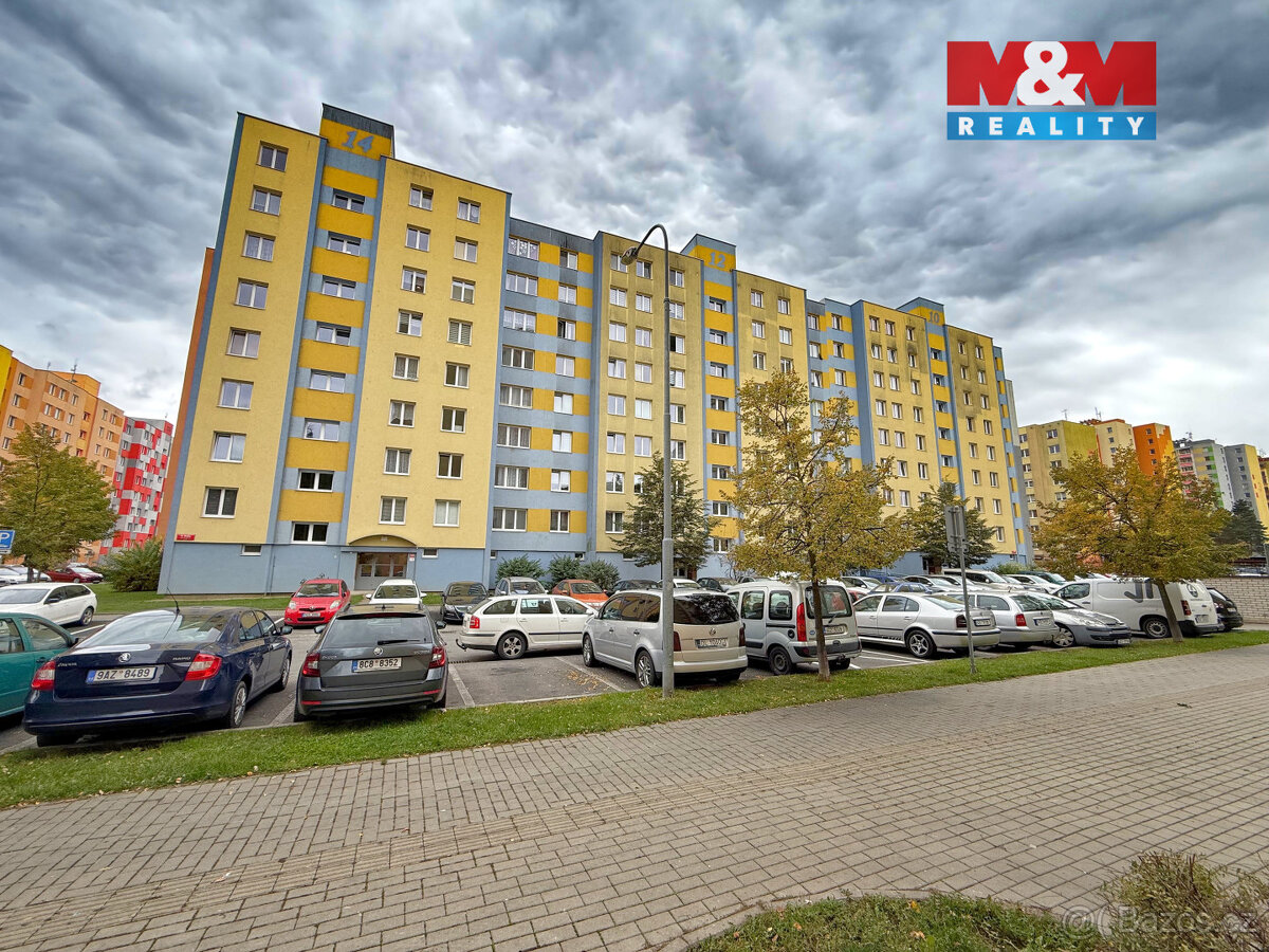 Prodej bytu 3+1, 67 m², České Budějovice, ul. V. Volfa - 13