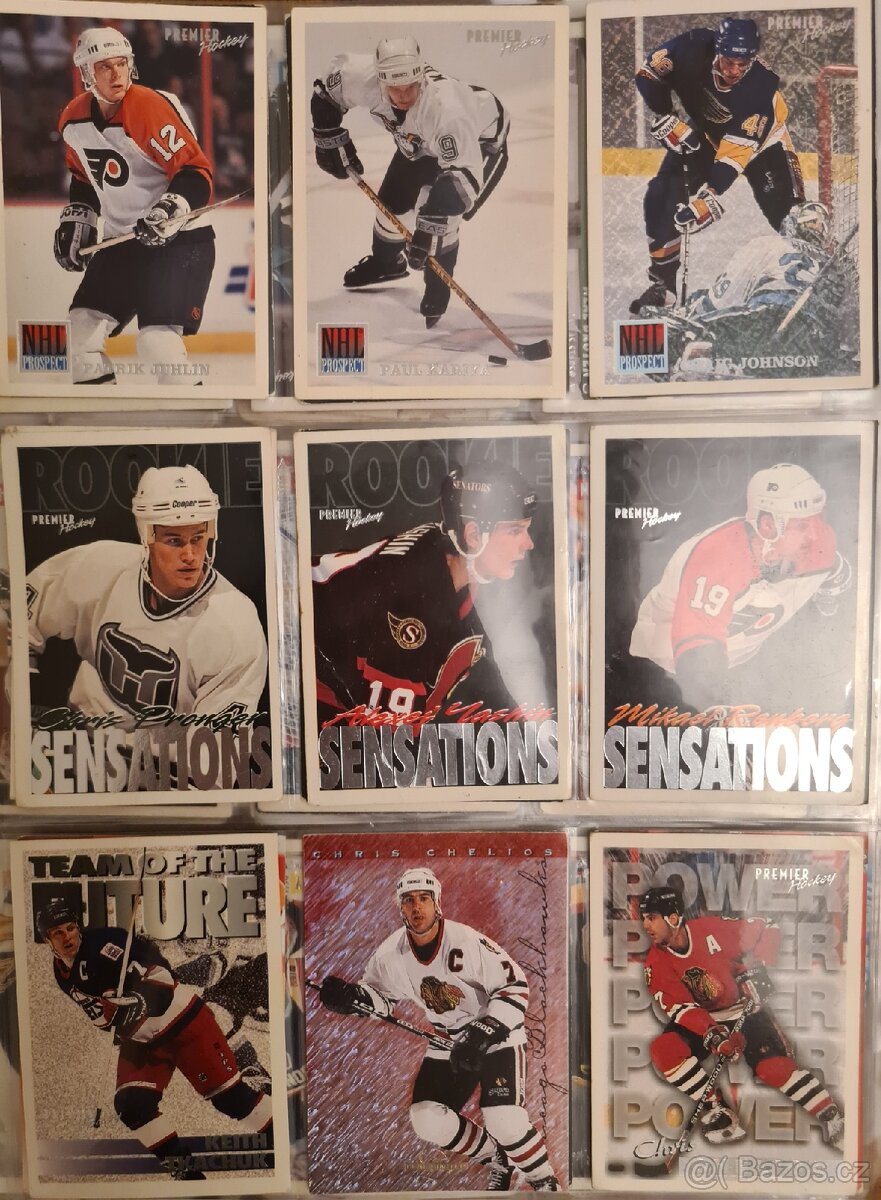 Hokejové kartičky NHL, inzerat 1z2 - 13