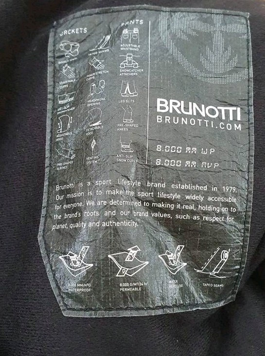 stylové lyžařské kalhoty BRUNOTTI DAMIRO, nové - 13