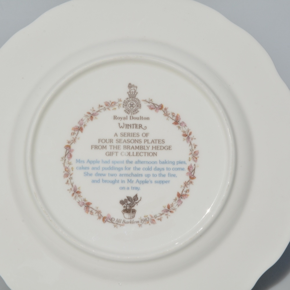 ROYAL DOULTON - sada porcelánové talíře 4 roční období - 13
