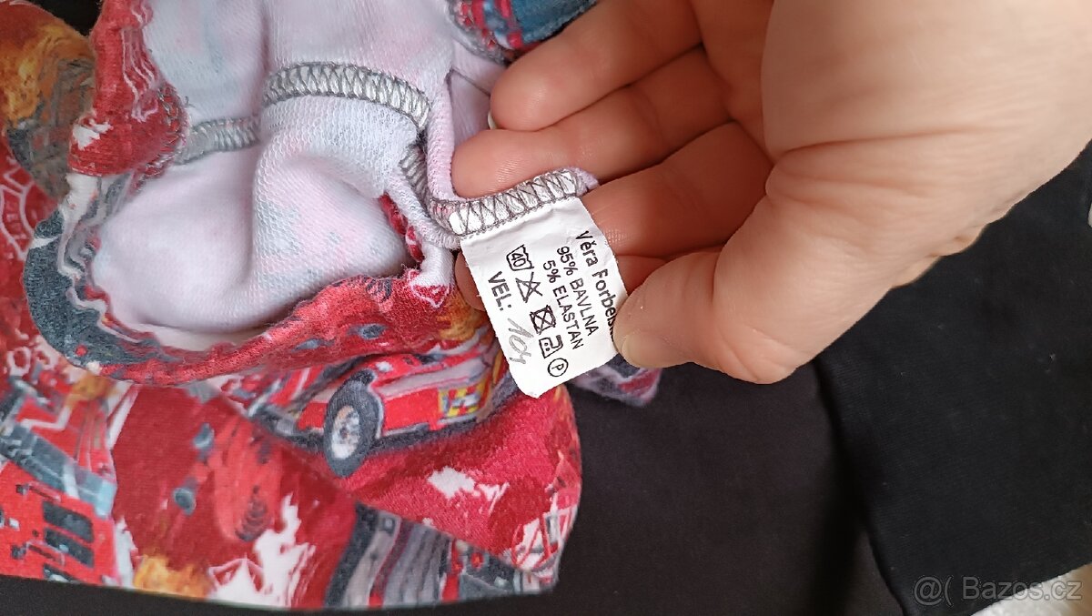 Handmade set Hasiči (soft kalhoty, atd...) - 13