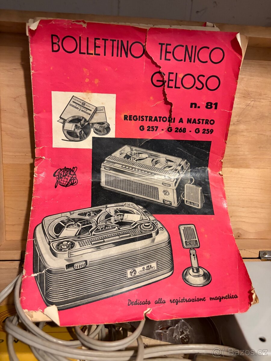 Magnetofon Geloso - 13