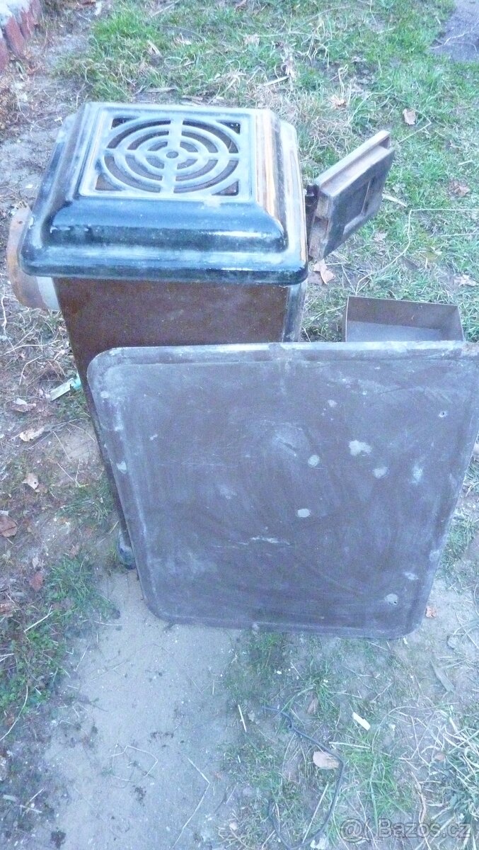 KAMÍNKA VINTAGE ČENKOV 99H A RETRO KAMNA PETRA - 13