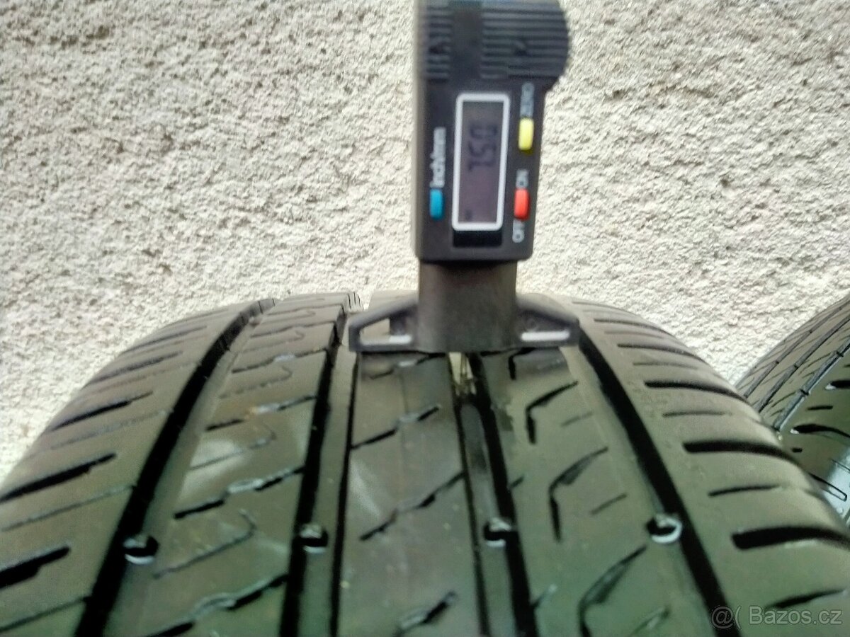 Alu kola Borbet 7J x r16, 5x112, ET 38, Letní pneu - 13