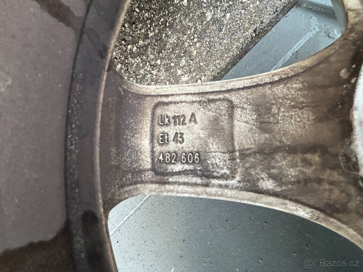 Alu kola Borbet R16 5x112 VW,Škoda + zimní pneu 215/60/16 - 13