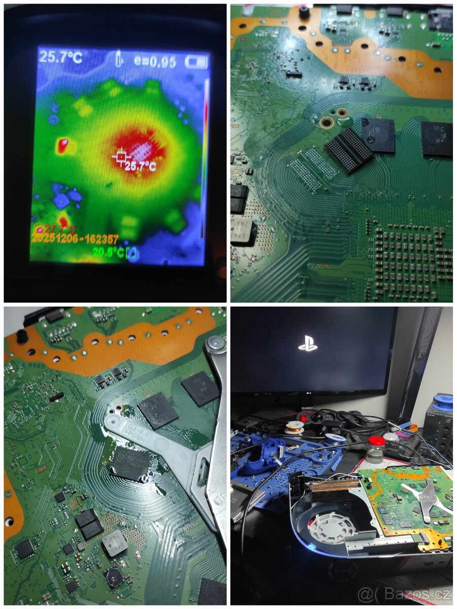 Čištění, servis, oprava konzolí PlayStation (PS4) (PS5) - 13