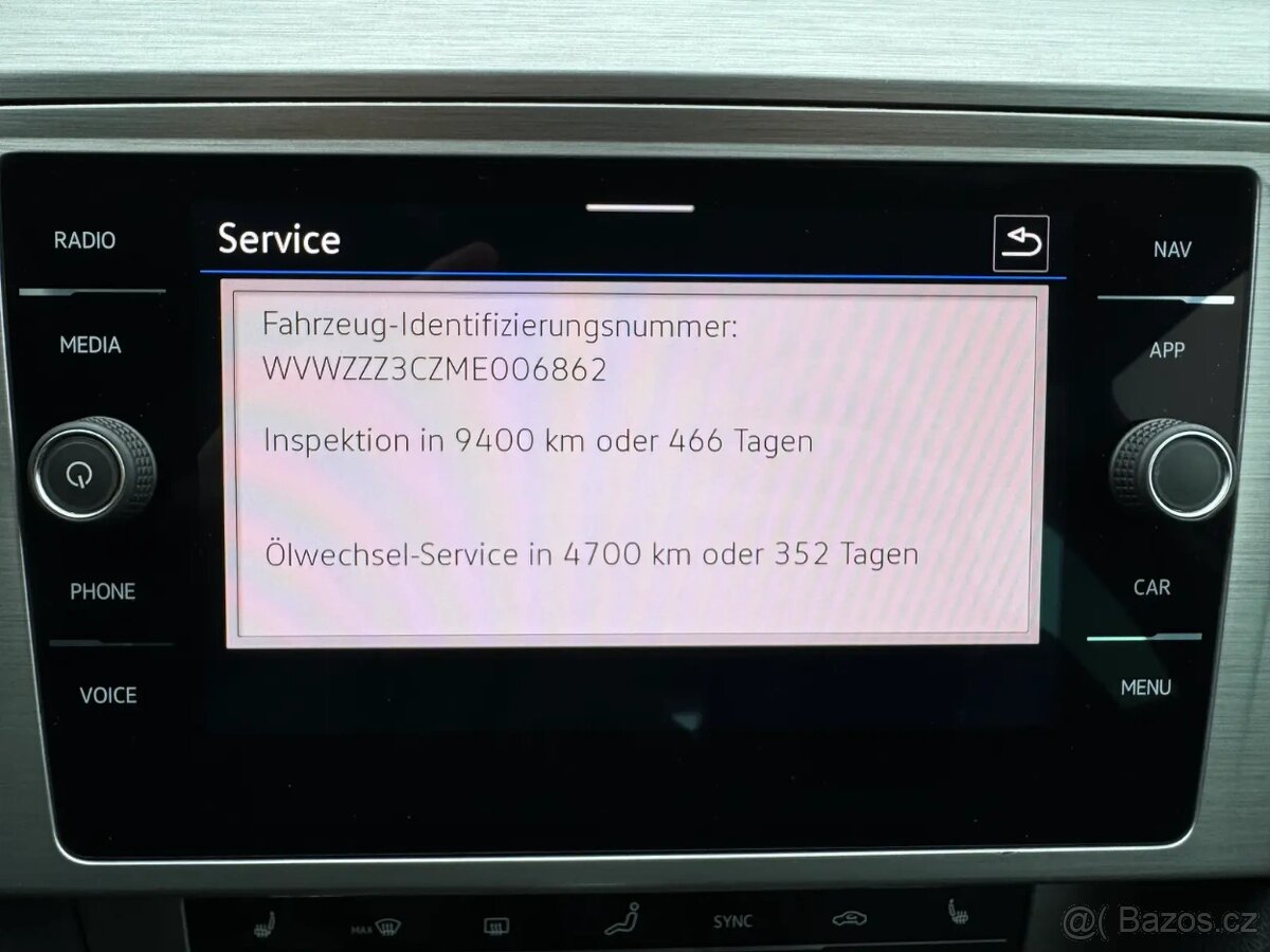 Volkswagen Passat B8 2020 TDI 90kw DSG,LED,kamera,2x pneu - 13