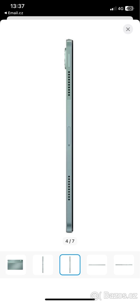 Tablet Lenovo 12,7’’ + kryt - 13