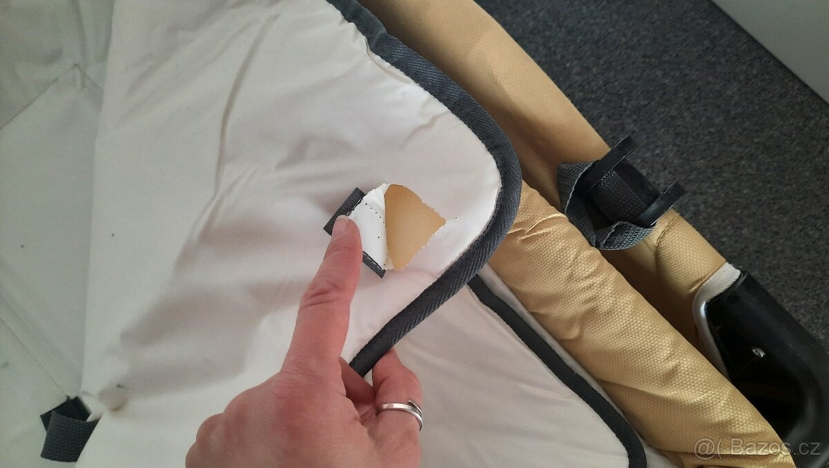 Cestovní postýlka +patro, pult a síť - 13