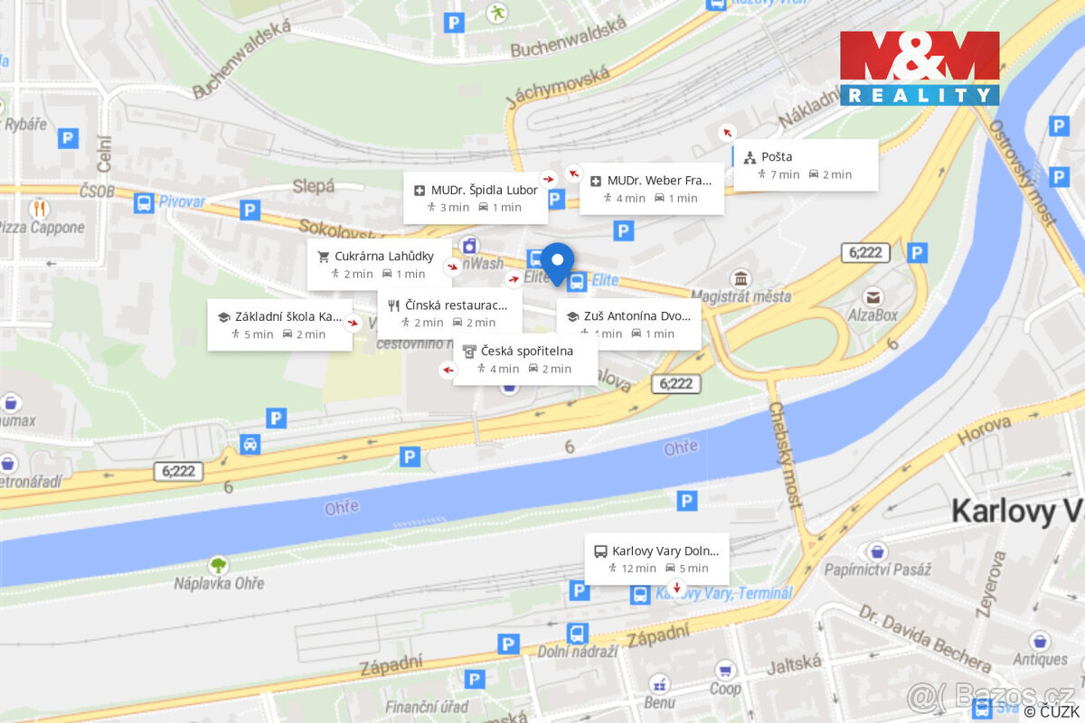 Prodej bytu 2+1, 58 m², Karlovy Vary, ul. Sokolovská - 13