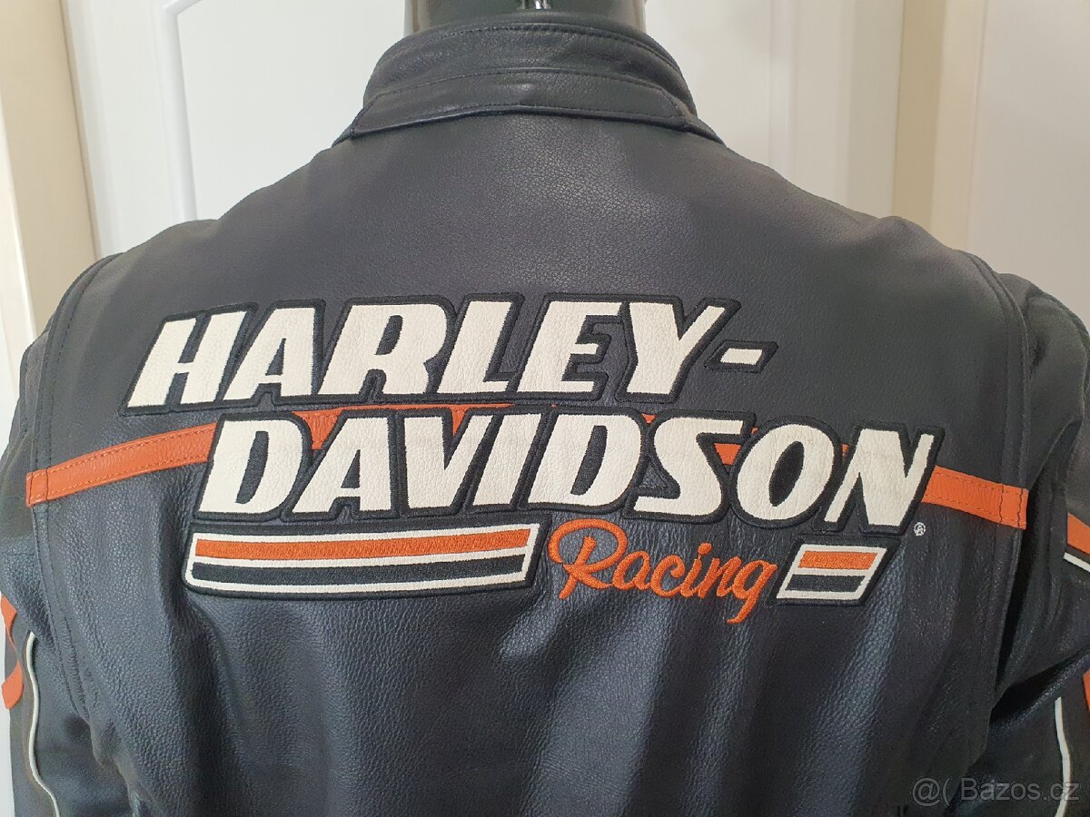 Harley Davidson Kožená bunda Vel. M - 13