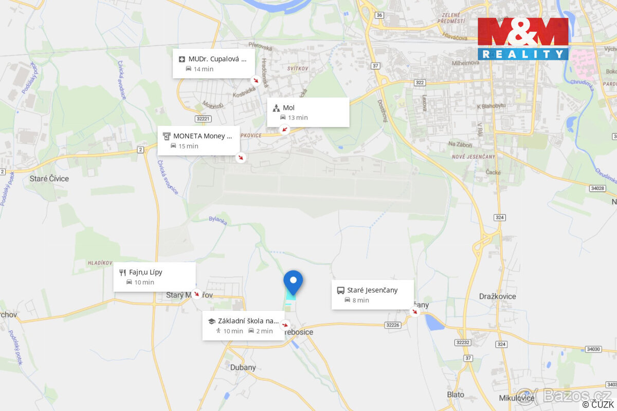 Prodej komerčního pozemku, Třebosice - 13