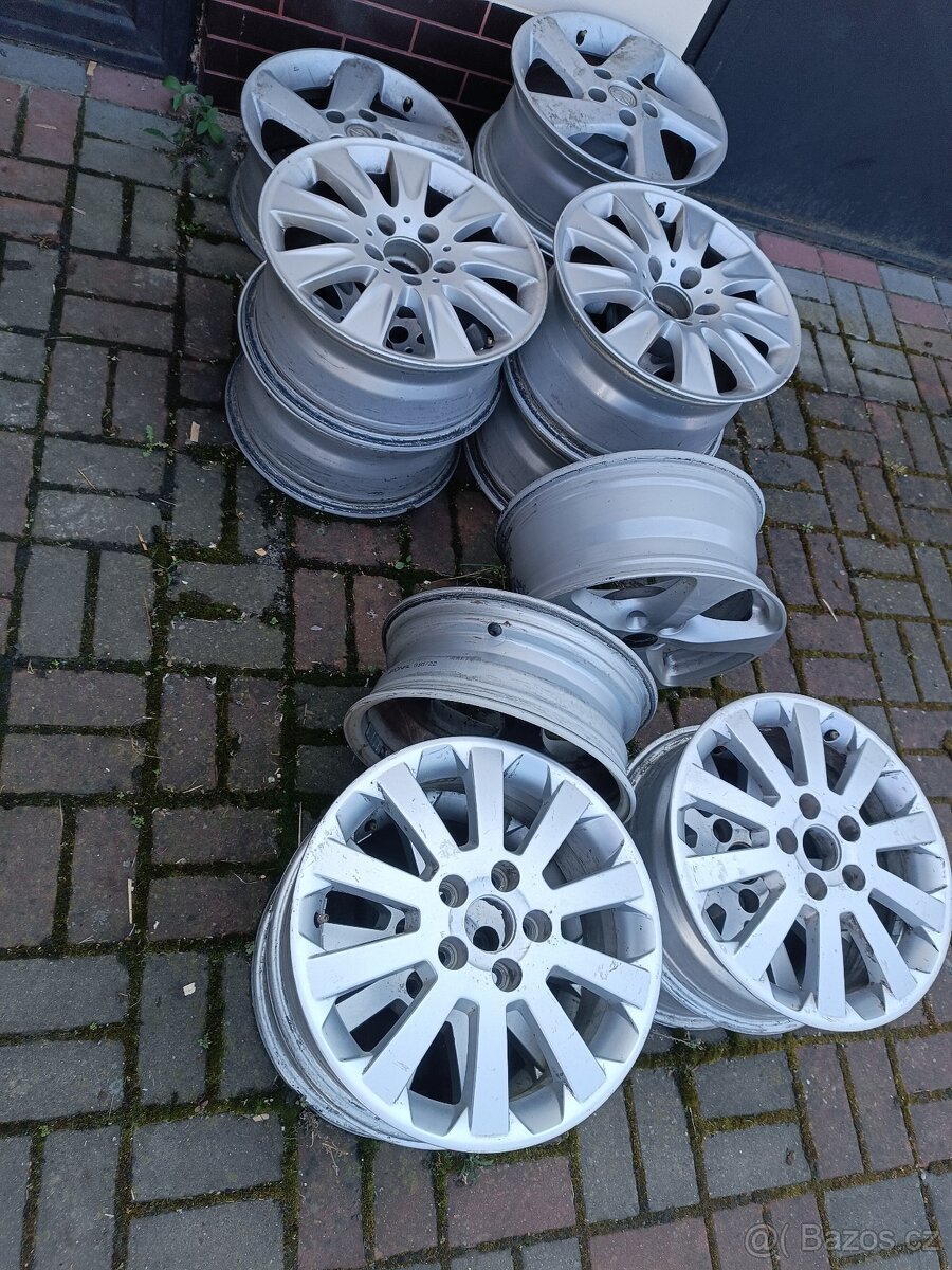 ALU KOLA-PNEU NA RŮZNÉ VOZY 13-14-15-16-17-18-19-20-21 - 13