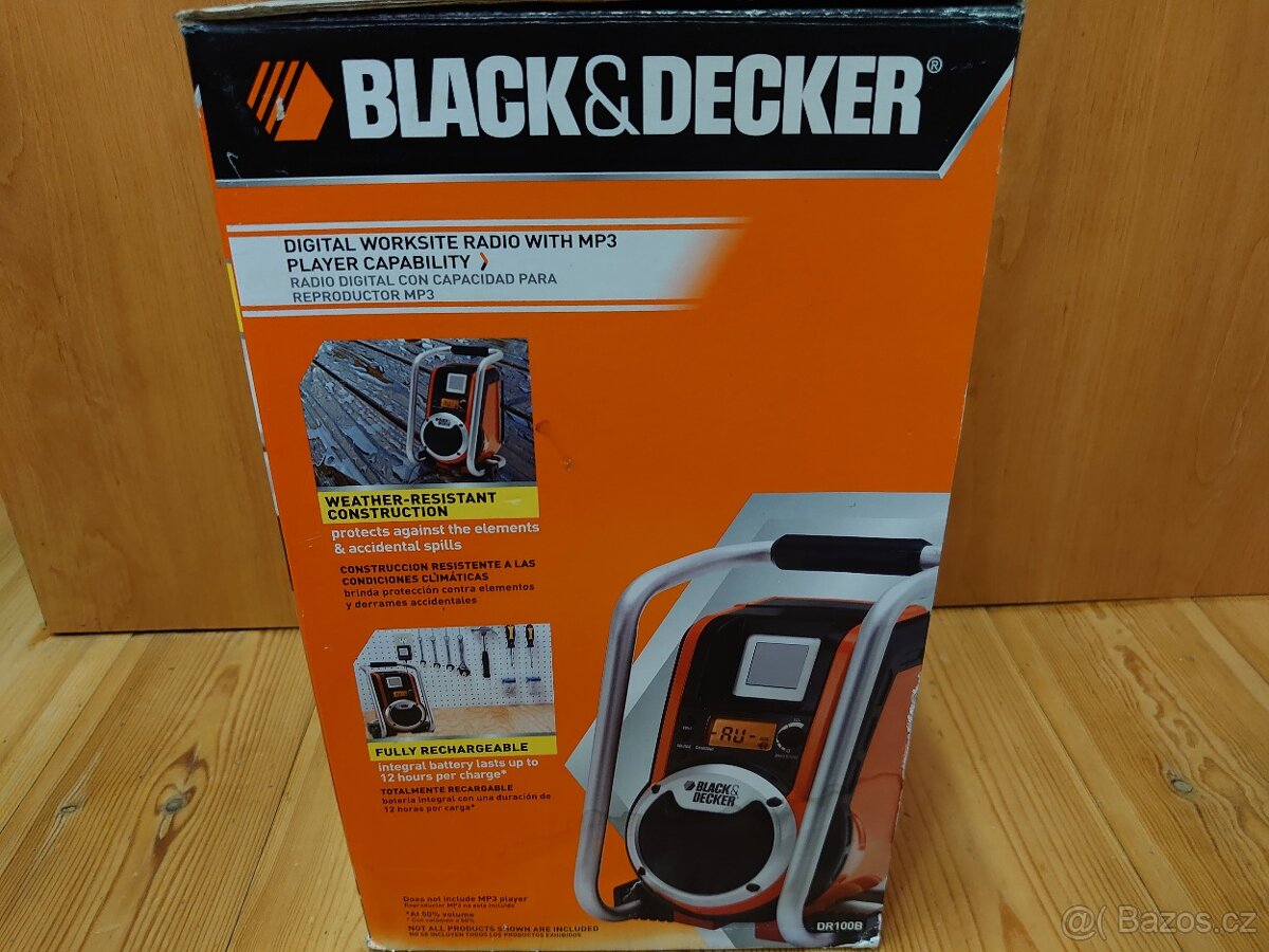 Black & Decker - rádio - 13