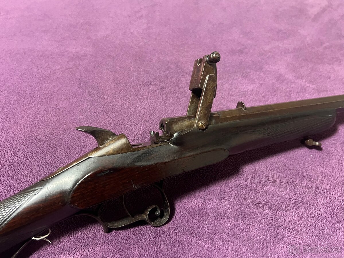 Vzácná Puška Flobert - 9 mm S Drážkou - 13