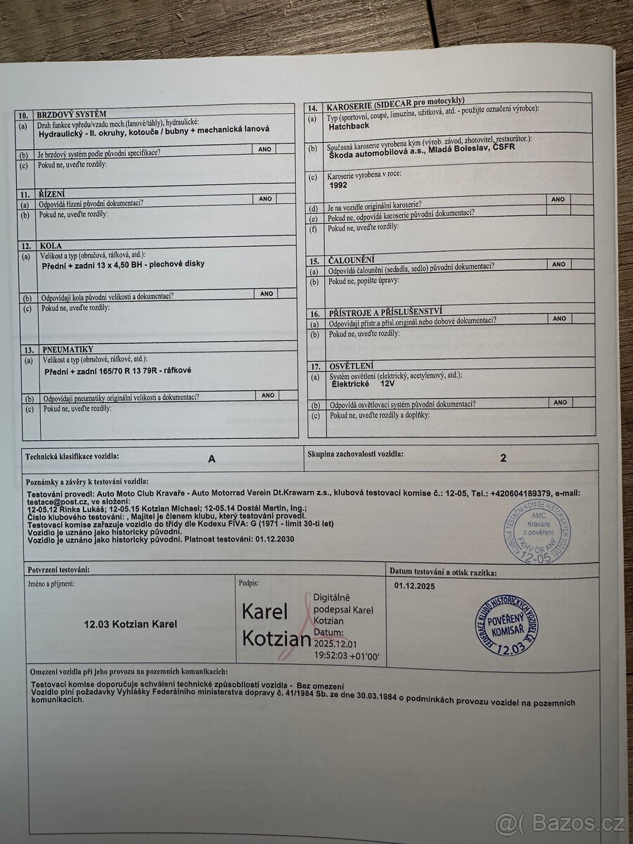 Prodám Škodu Favorit 135 LS - 13