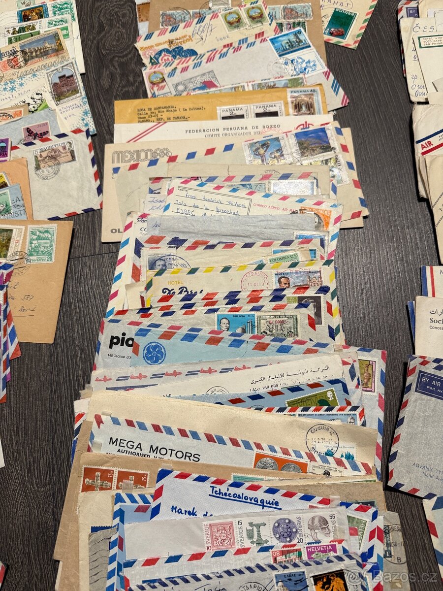 Sbírka známek, poštovní známky - přes 560 kusů celistvostí - 13