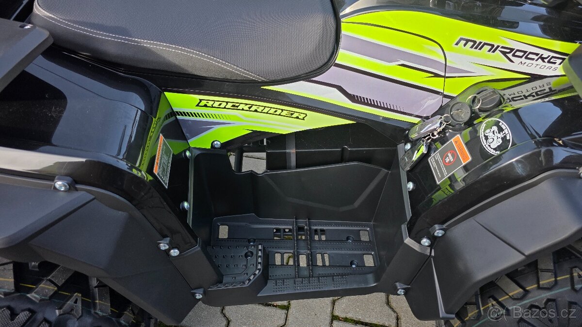 Dětská elektro čtyřkolka ATV RockRider 1800W 60V,zelena - 13
