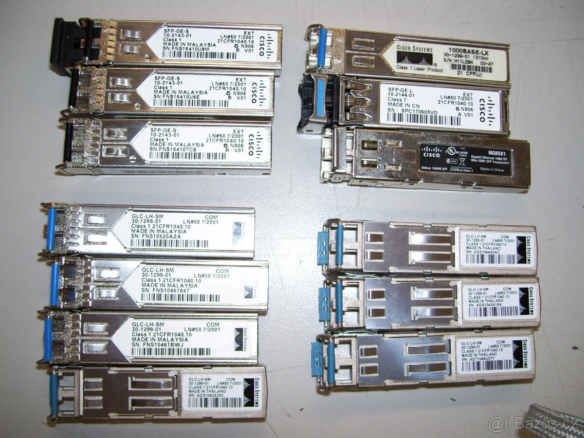 SFP Opticke a metalicke - 13