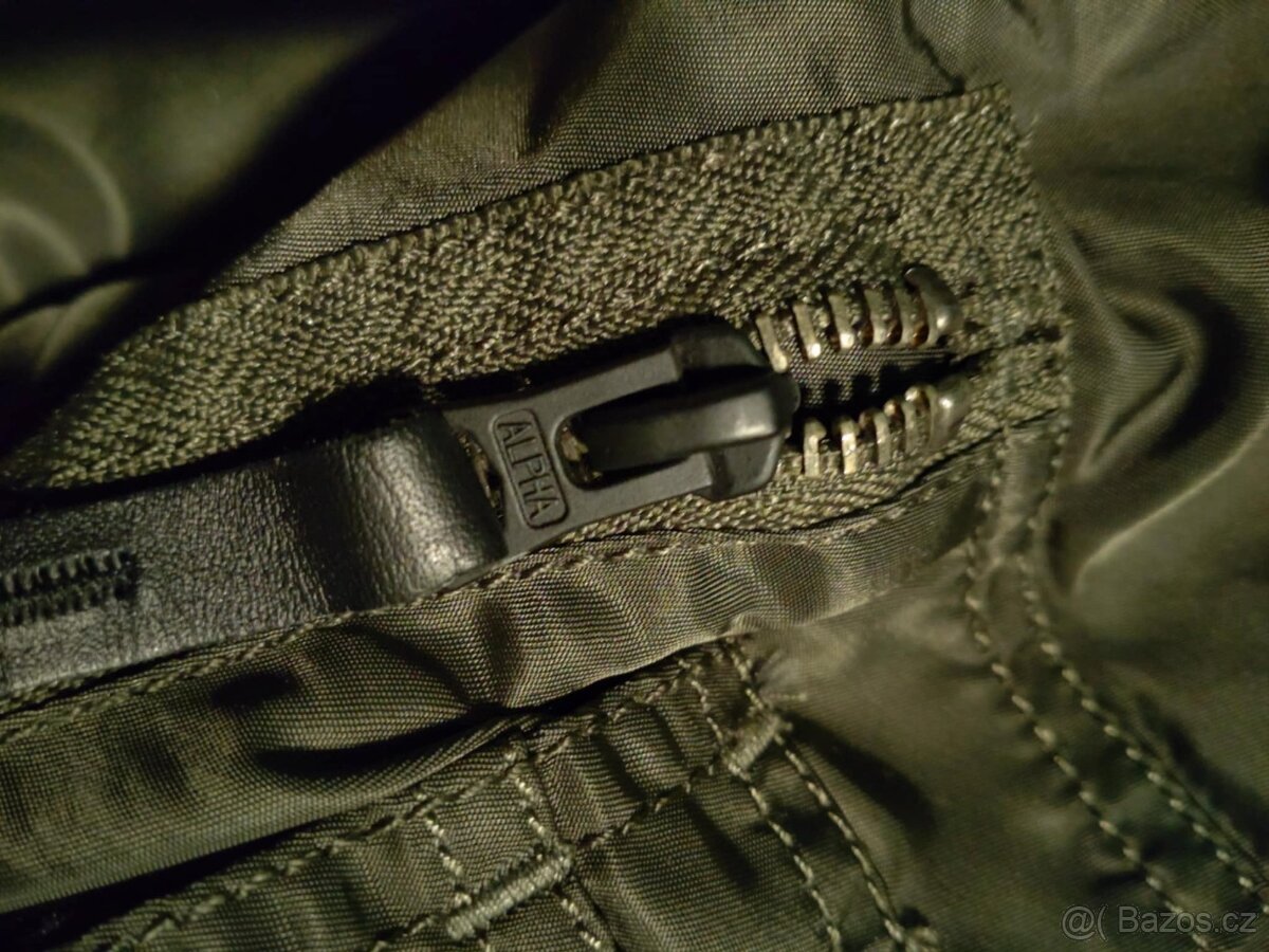 BUNDA N3B ALJAŠKA ALPHA INDUSTRIES OLIVE XXL - 13