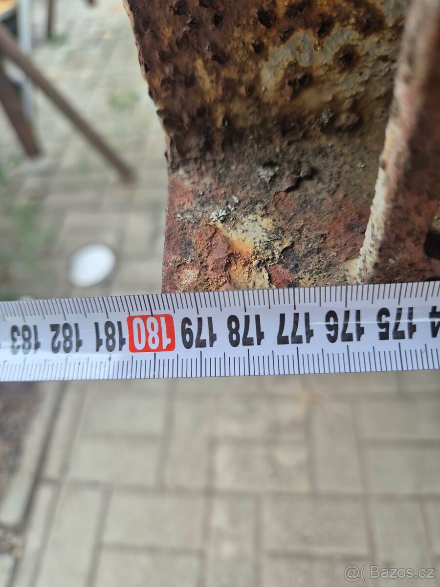Vlek dvoukolový - polské rozmetadlo - 13