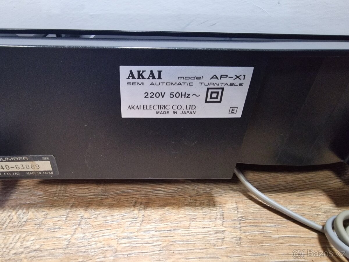 Gramofon Akai Ap-X1 - 13