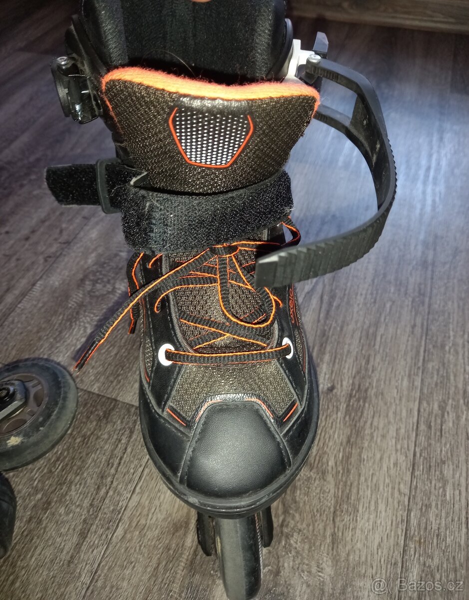 Kolečkové brusle inline posuvné 32-35 Oxelo - 13