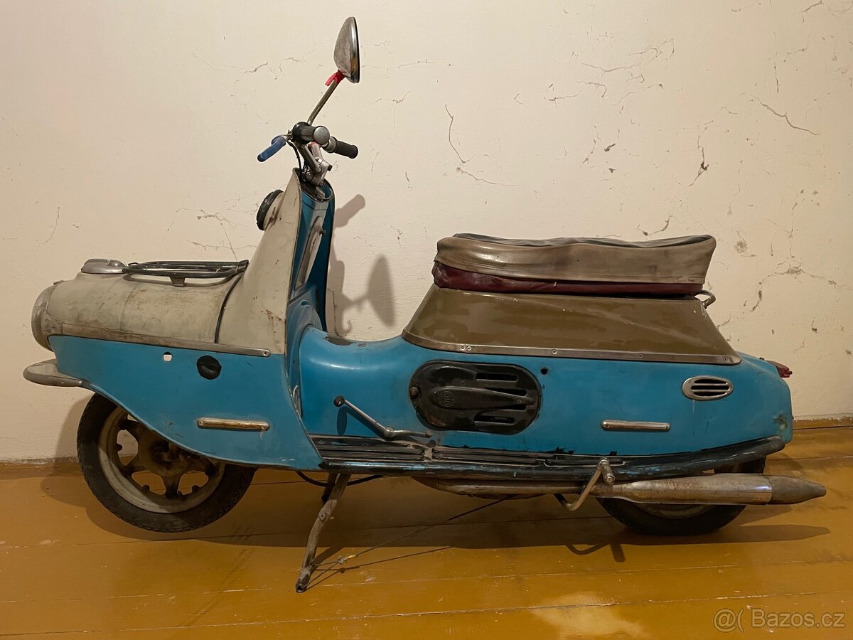 Cz 175/501 skútr prase s platným Tp doklady - 13