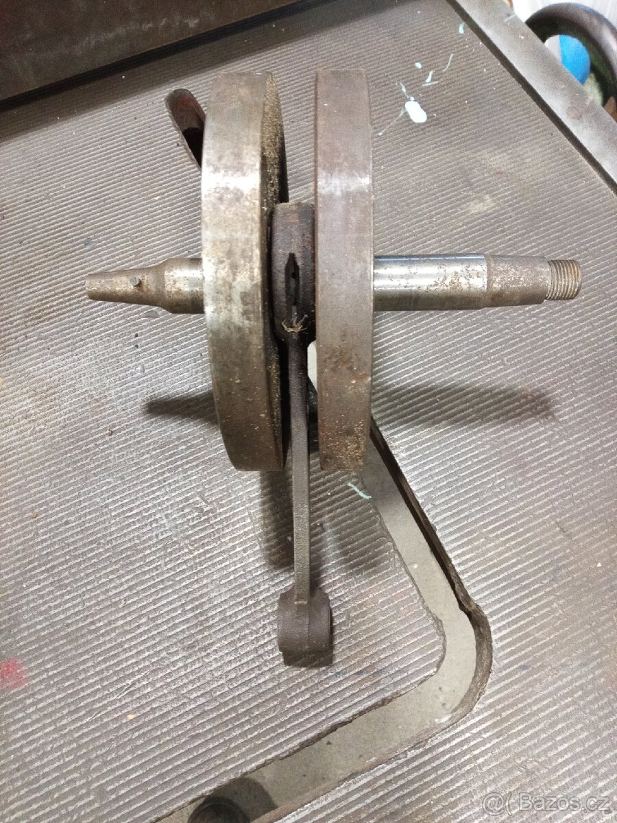 Jawa 559 - válec, hlava, klikovka - 13