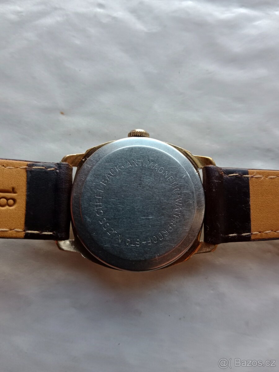 Pěkné,staré,funkční hodinky Kienzle-17jewels - 13