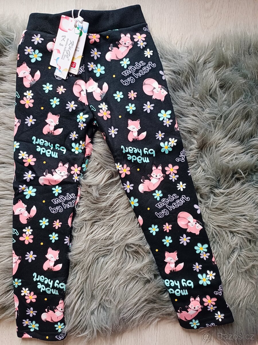 Zateplené dívčí legíny - 13